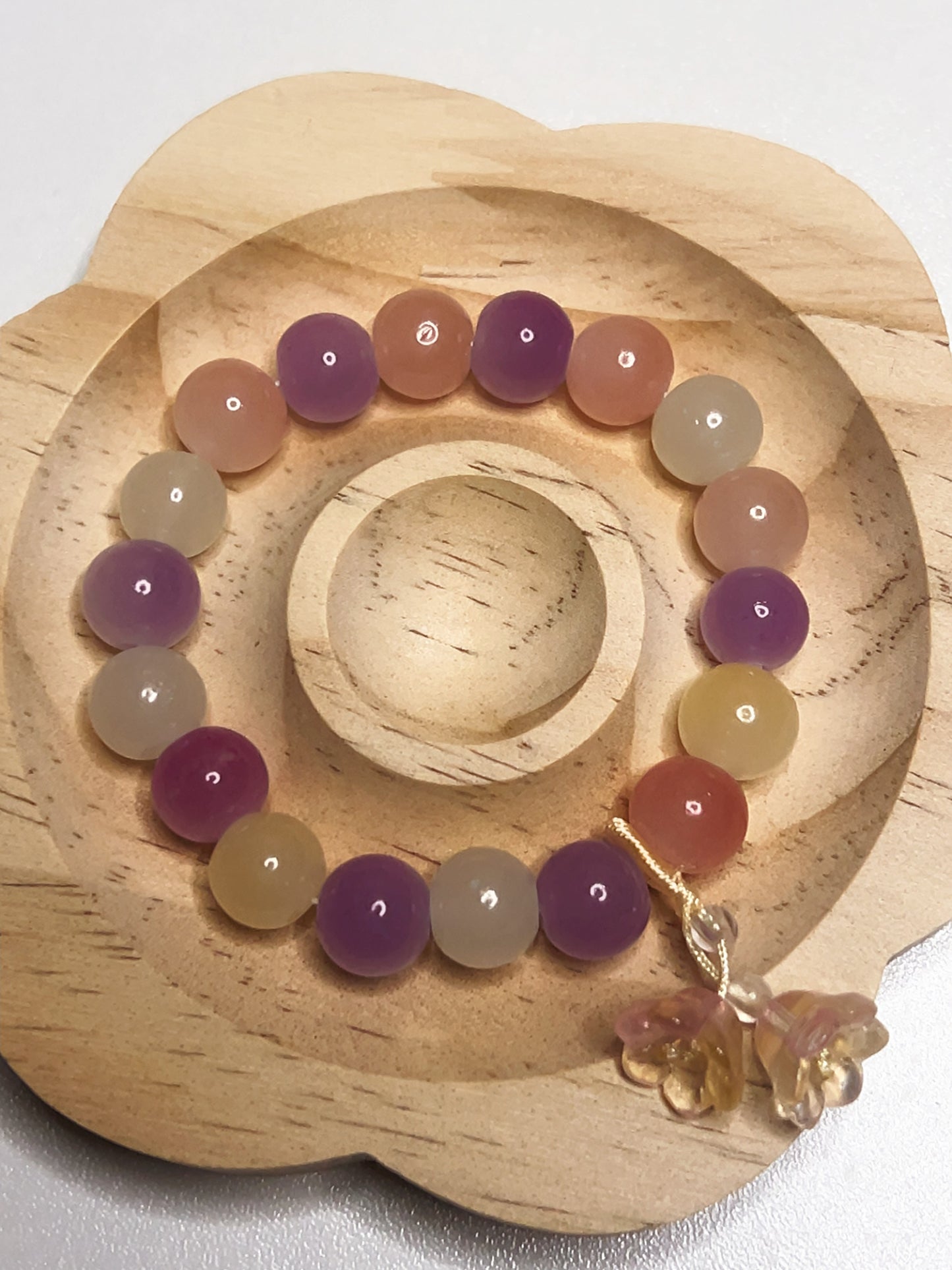 Color Changed Glaze Beads 10 mm for DIY Bracelet Maching Game in Live