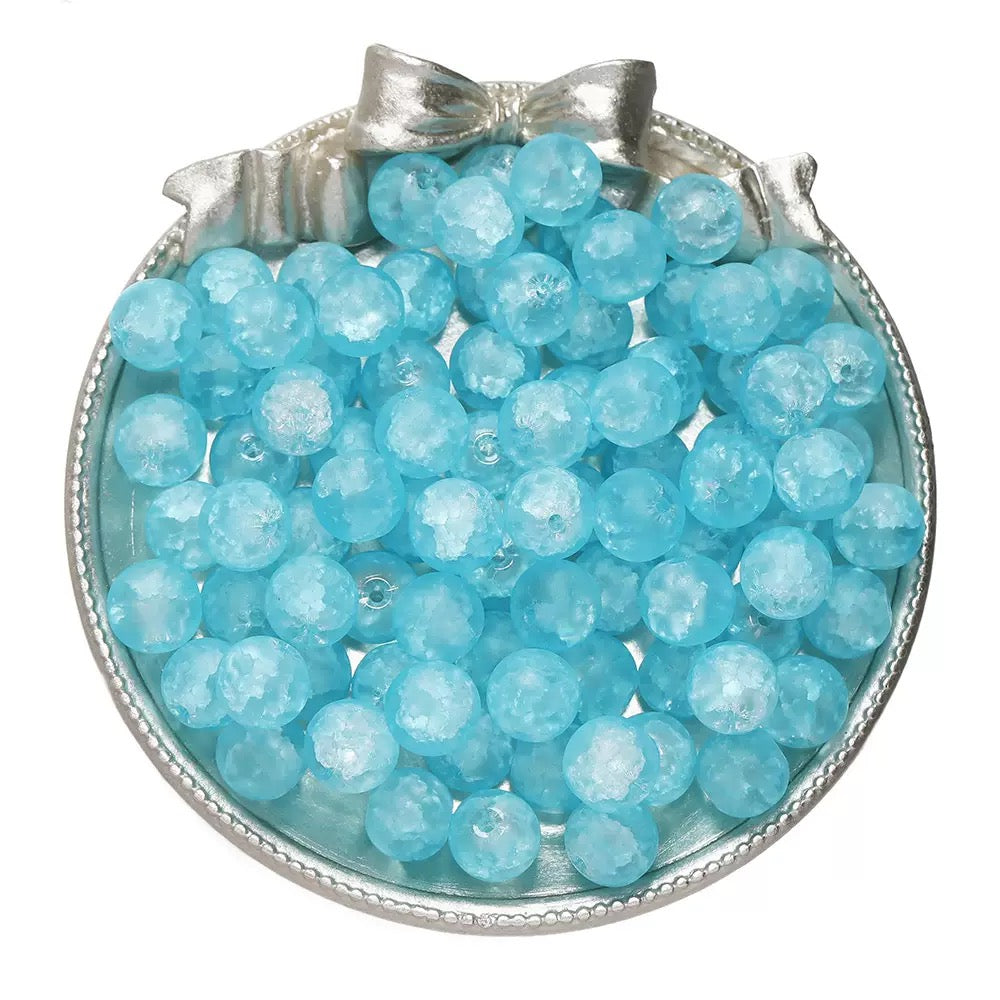 Colored 10mm Glaze Beads for DIY Bracelets Blind Bag Game in Livestream